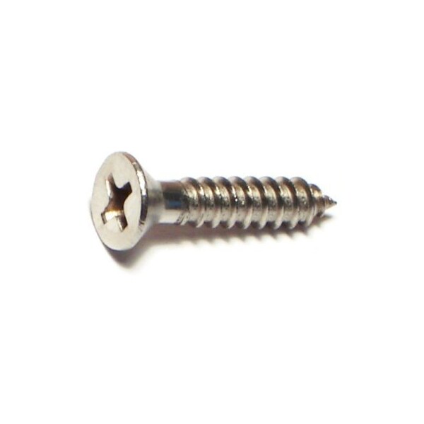 Midwest Fastener Sheet Metal Screw, #8 x 3/4 in, 18-8 Stainless Steel Flat Head Phillips Drive, 25 PK 35884 - main